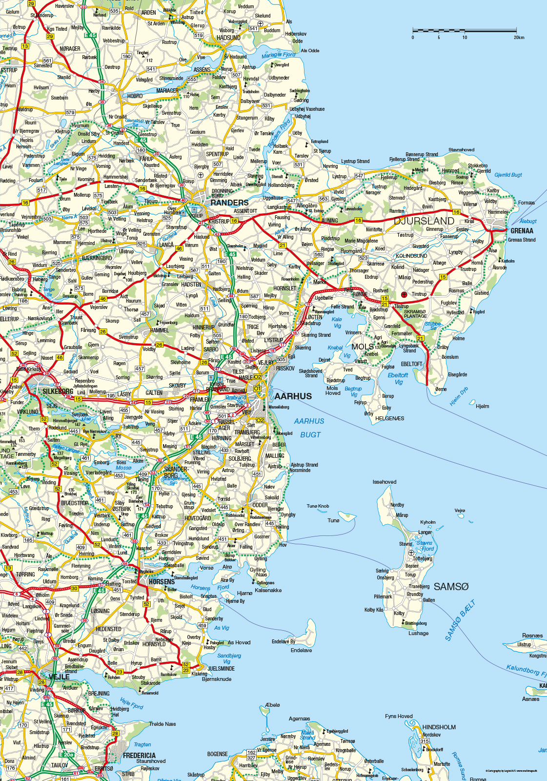 Østjylland af Illux