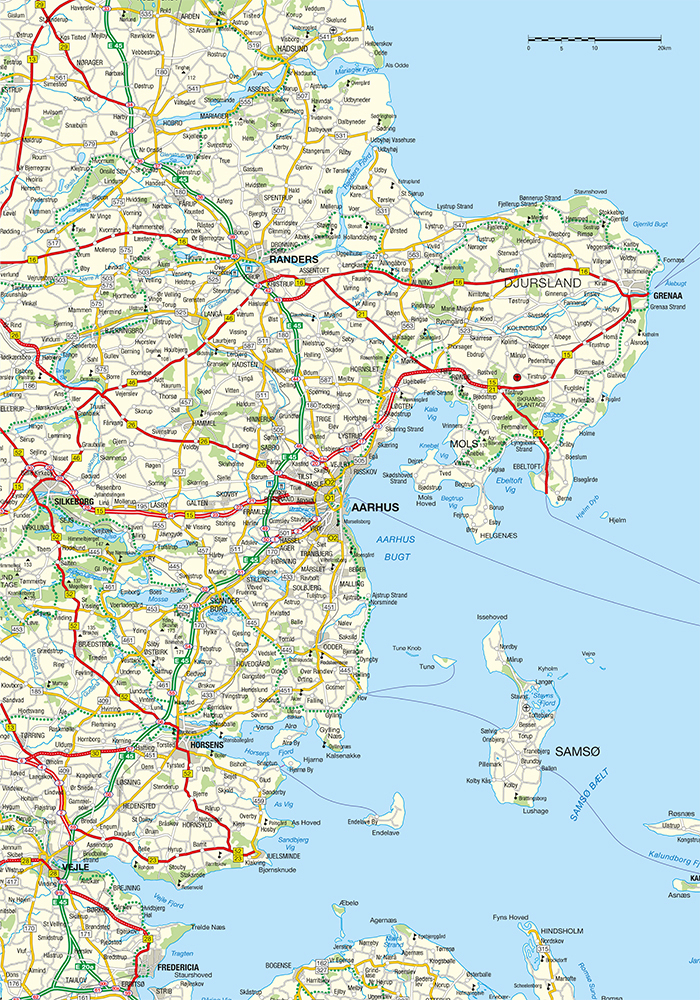 Image of Østjylland af Illux