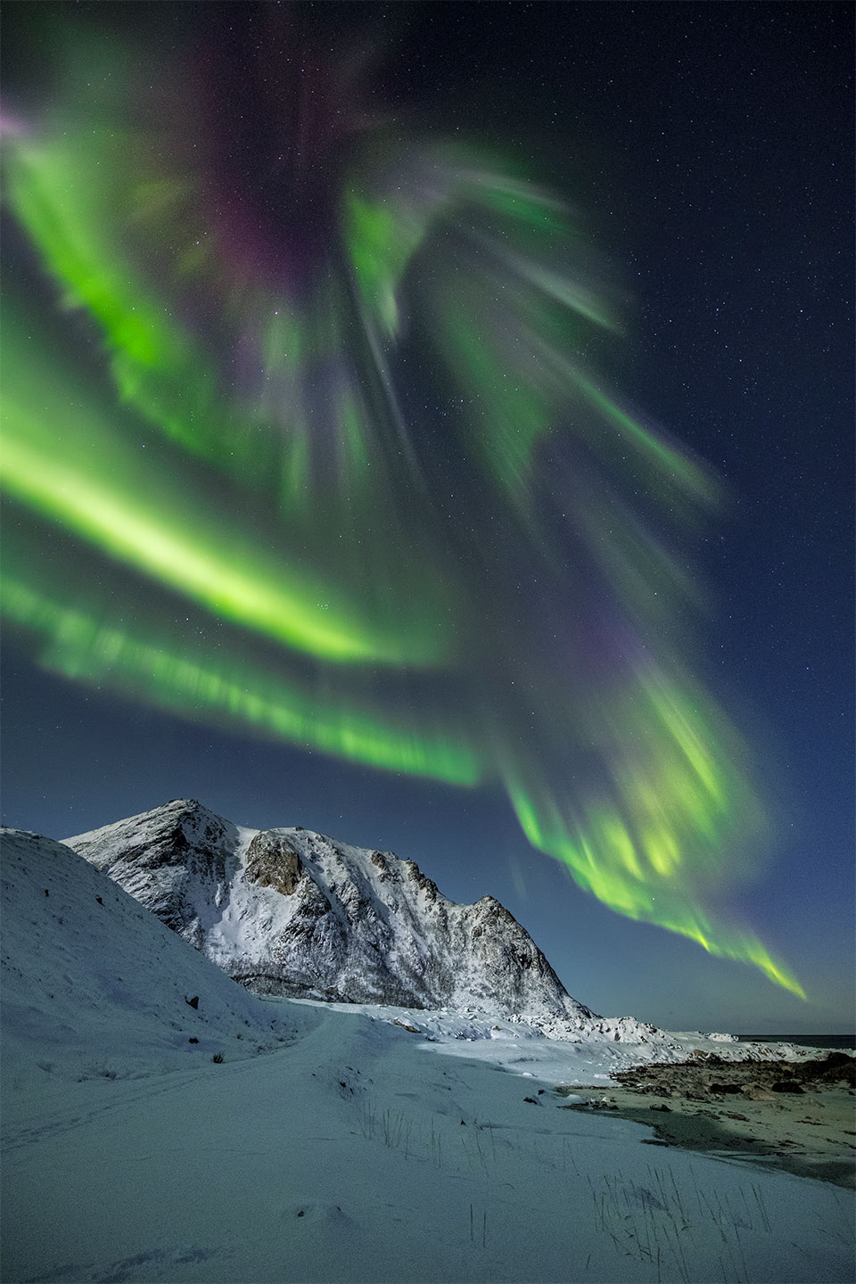 Billede af Auroras gone crazy af Frank Olsen