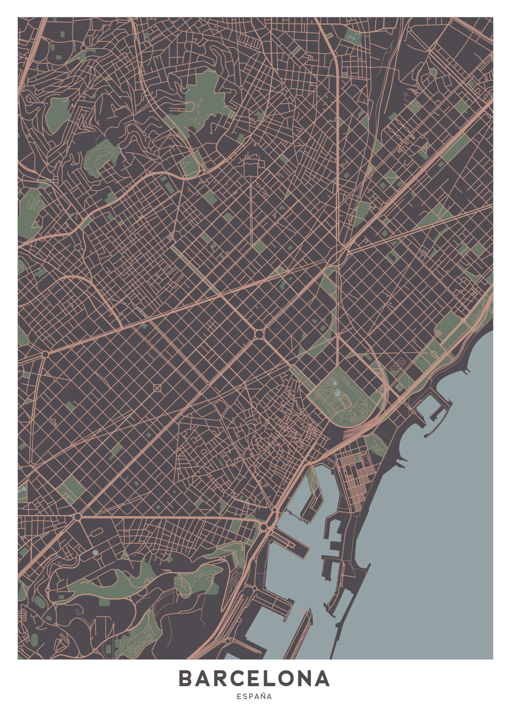Køb Barcelona Kort af Illux - Pris 189.00 kr. Køb Barcelona Kort af Illux - Pris 189.00 kr.
