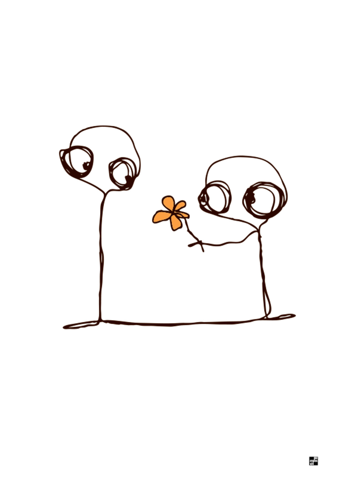 Køb Orange blomst af jummel designstudio - Pris 189.00 kr. Køb Orange blomst af jummel designstudio - Pris 189.00 kr.