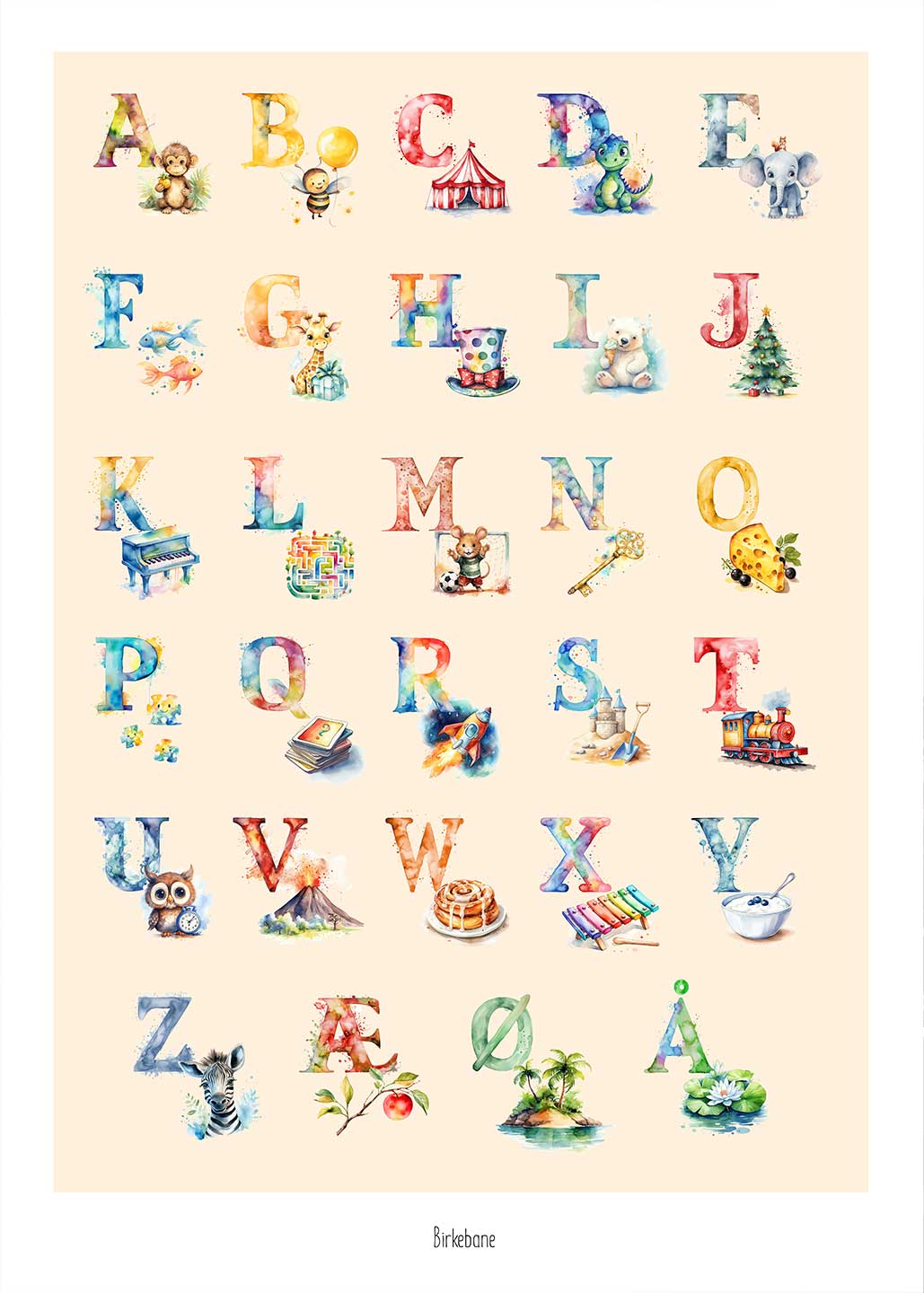 Køb Bogstaver af Birkebane - Pris 189.00 kr.