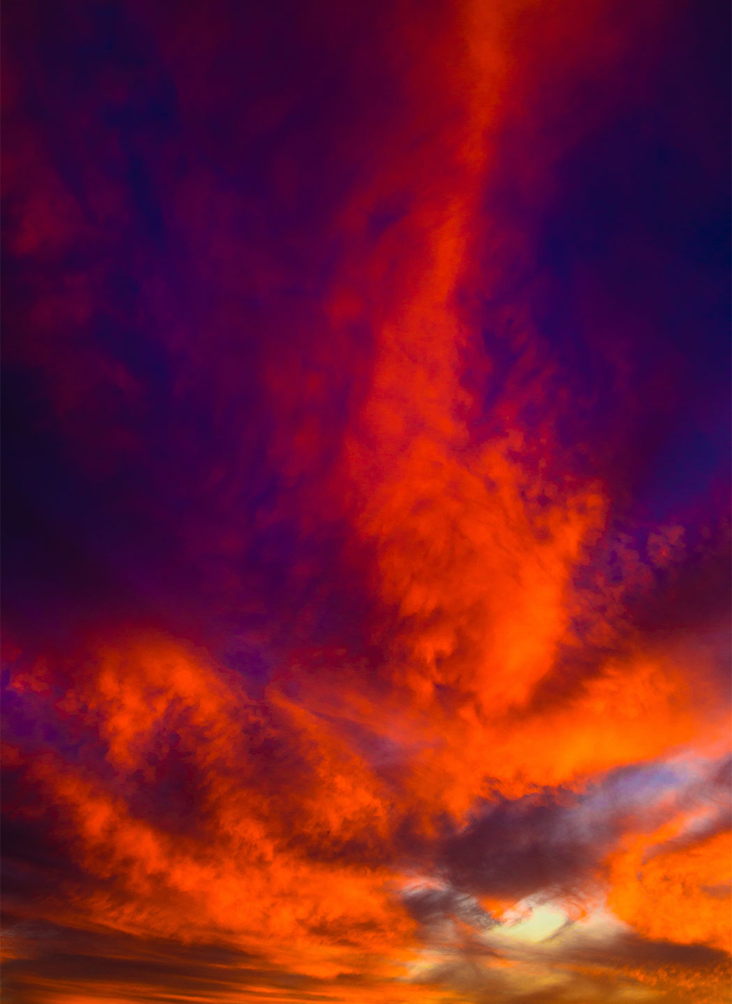 Billede af Burning sky af Thomas Stubergh