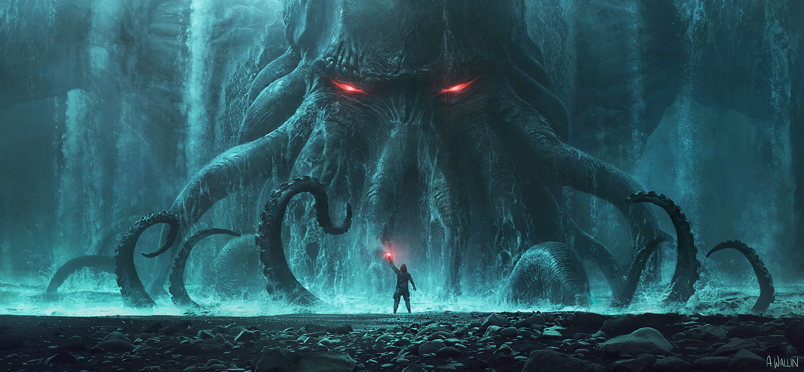 Billede af Cthulhu Rising af Andr?e Wallin