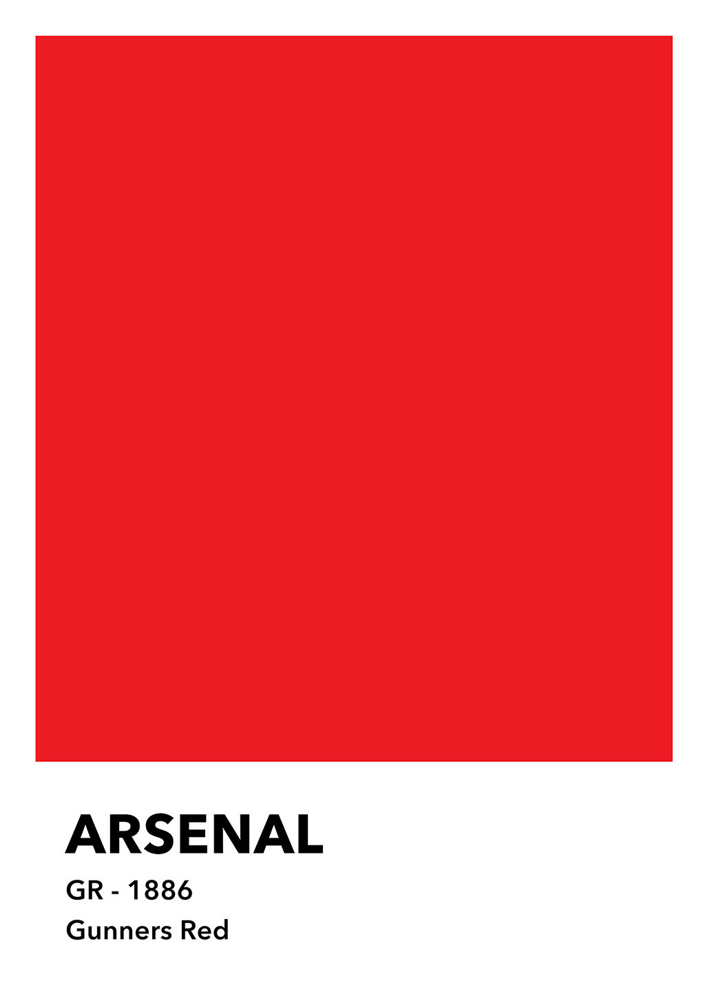 Arsenal - Gunners Red - Illux.dk
