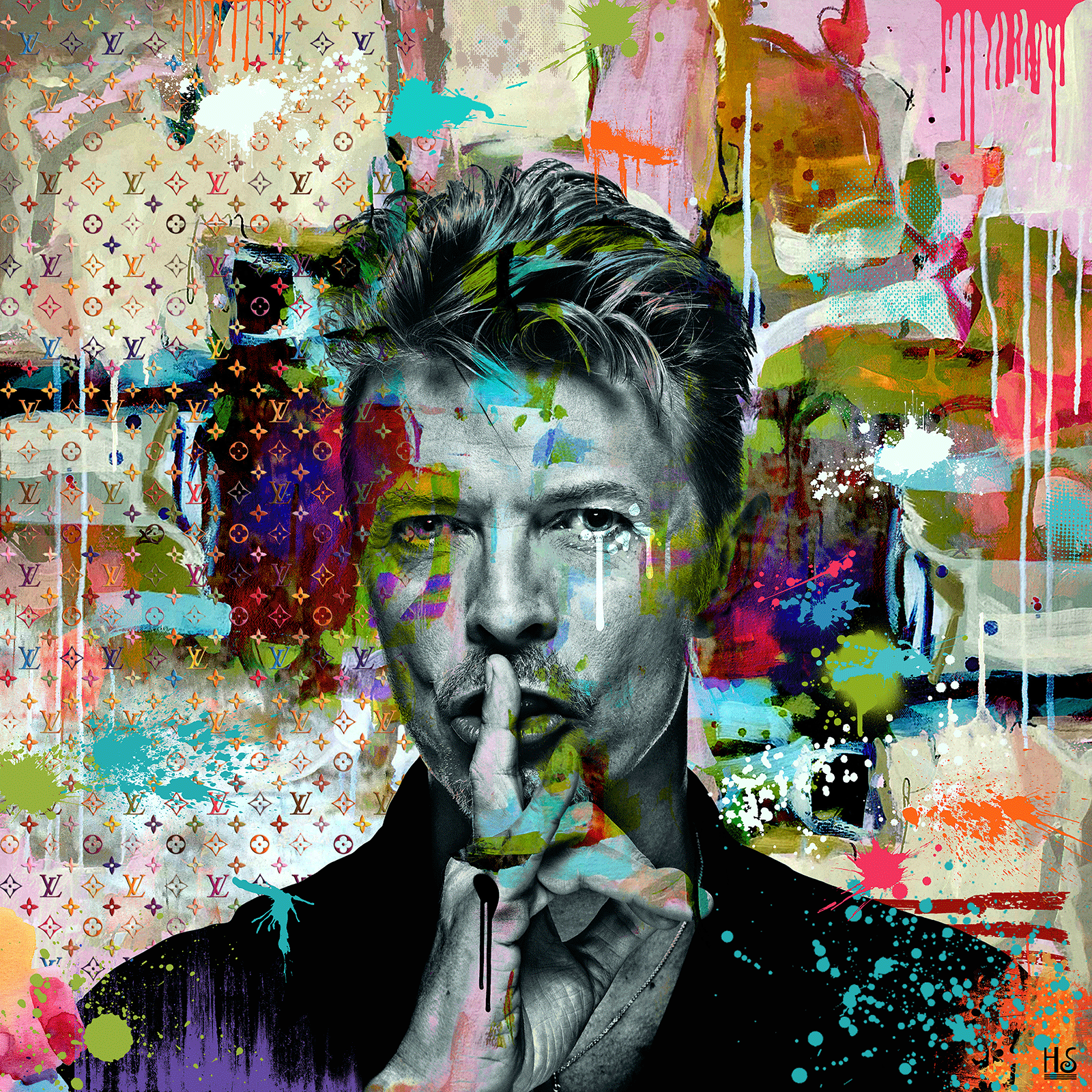 Se David Bowie af Helt Sort hos Illux.dk