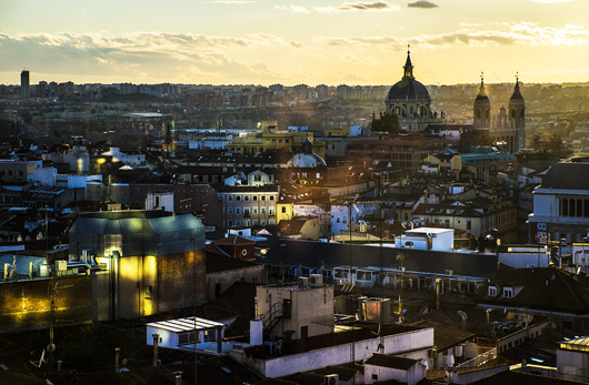 Image of Madrid Rooftop af Kirsten Stigsgaard