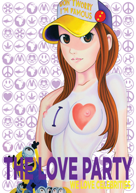 Image of Famous af The Love Party Plakat 60x84 cm