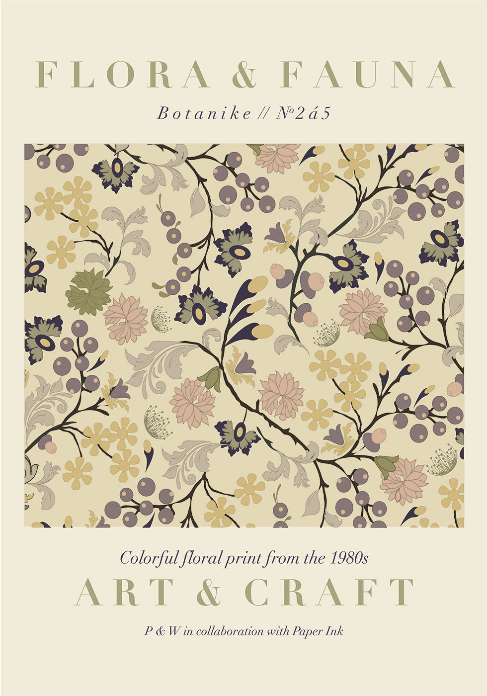 Køb Flora vs Art no 2 af Plakatwerket - Pris 189.00 kr.