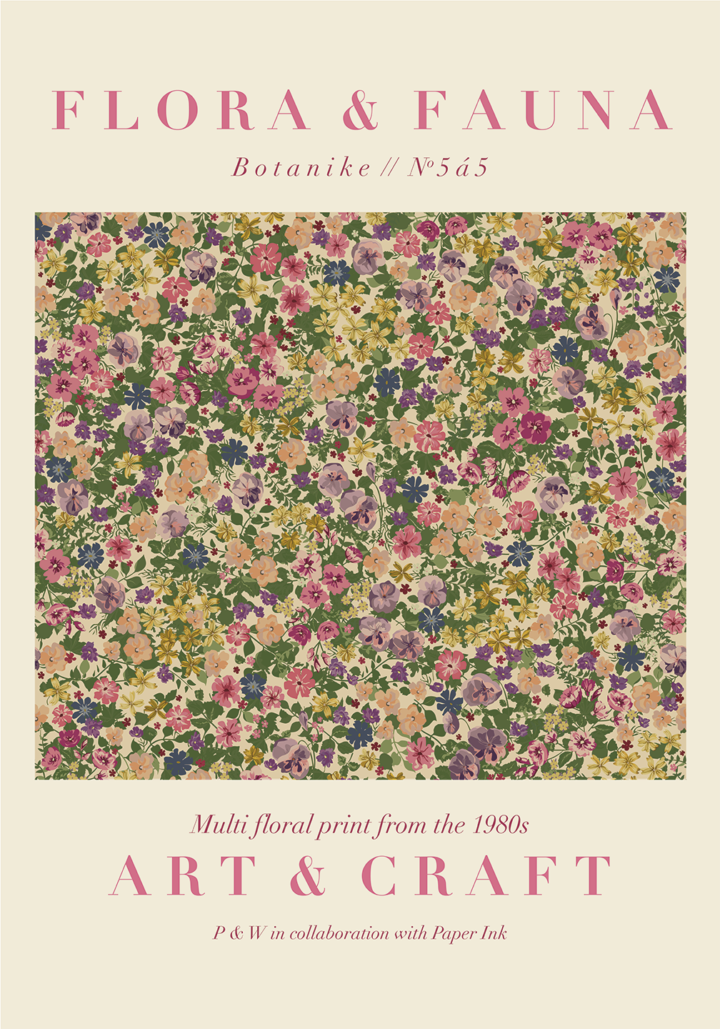 Køb Flora-vs-Art-no-4 af Plakatwerket - Pris 189.00 kr.