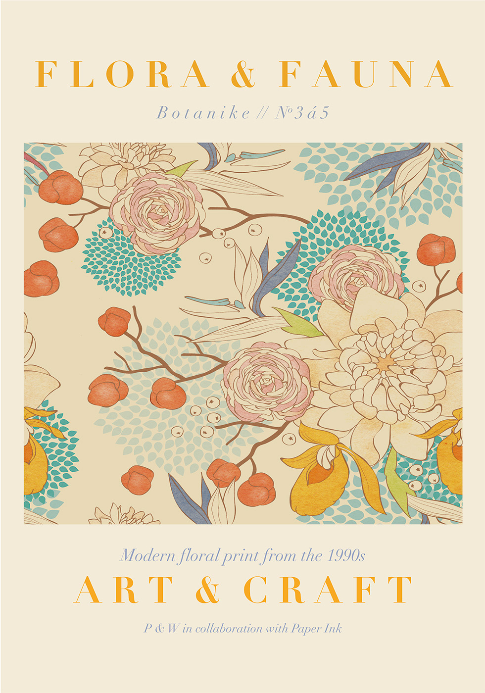 Køb Flora vs Art no 3 af Plakatwerket - Pris 189.00 kr.