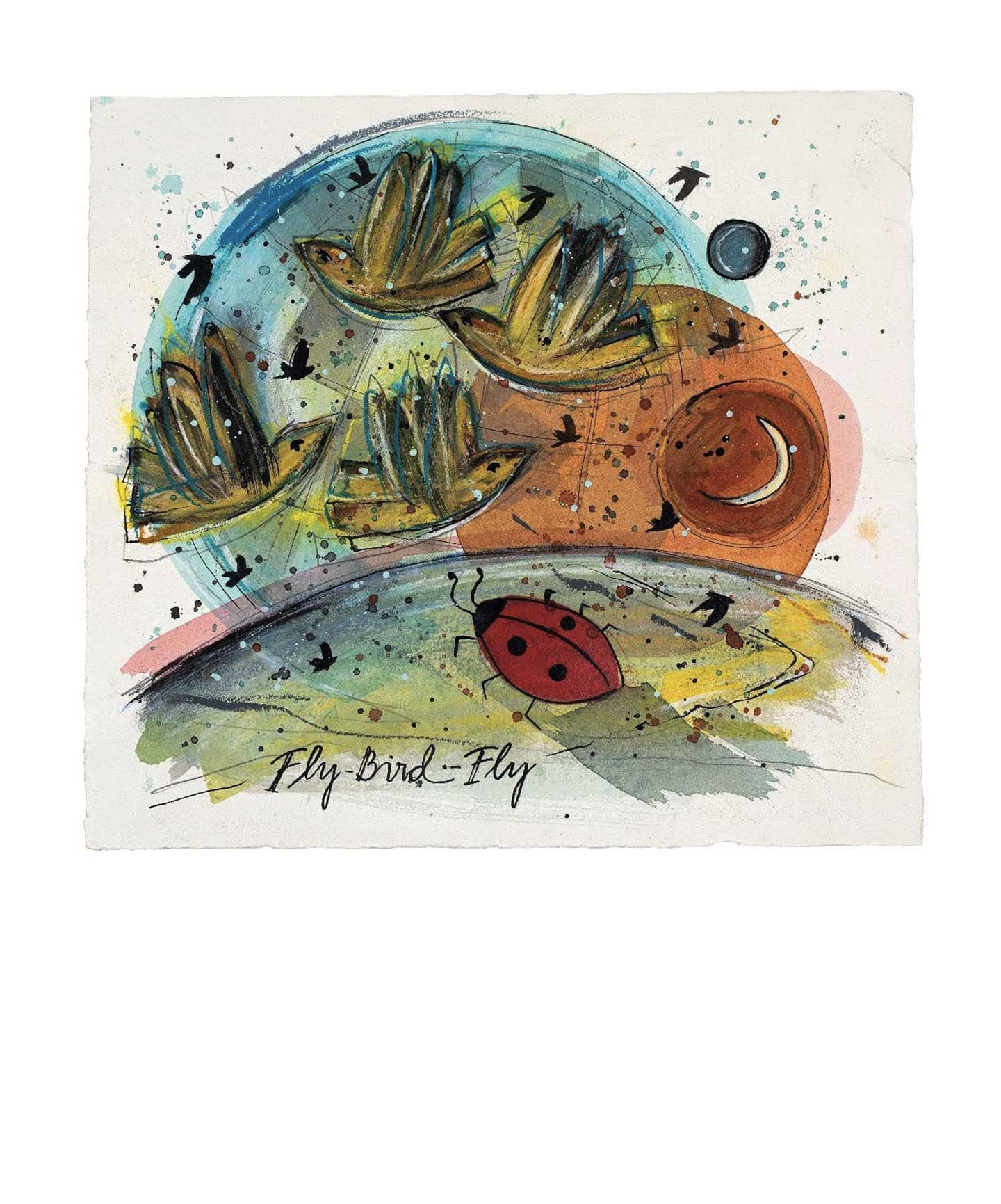 Køb Fly bird fly af Anne Marie Johansen - Pris 250.00 kr.