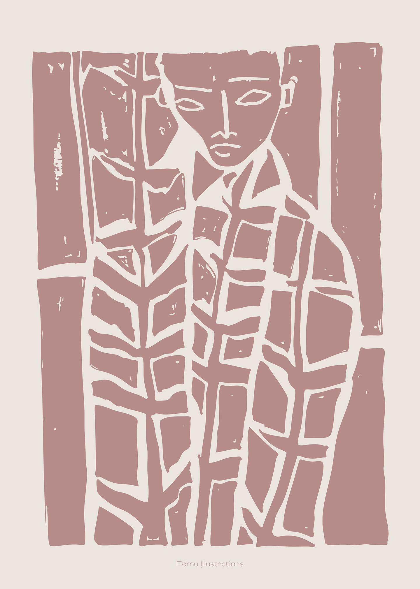Boy Brown af FÅmu Illustrations