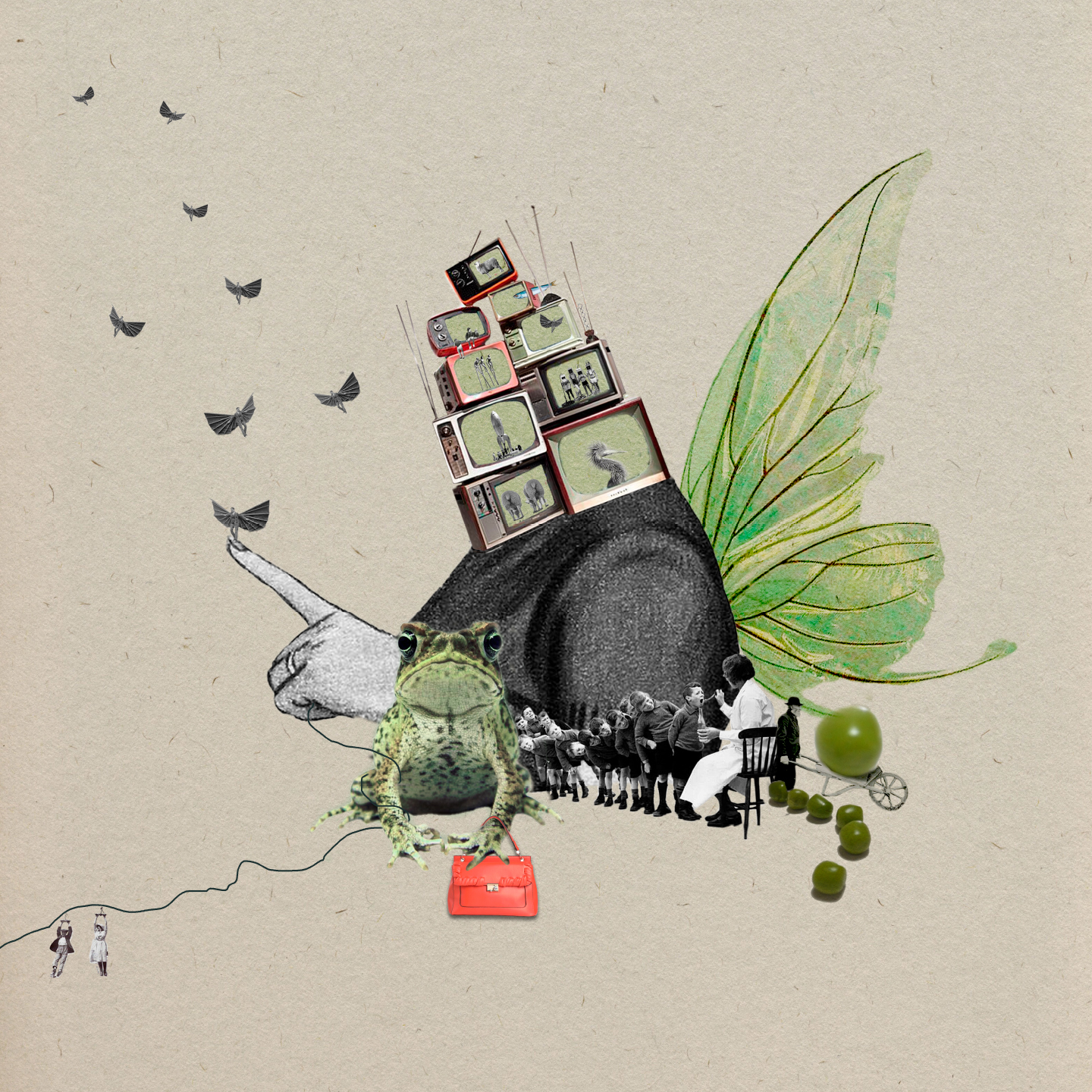 Køb Frogs Love Handbags af Sanne Kaltoft - Pris 189.00 kr.