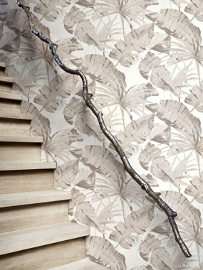 Image of Jungle Grey tapet af Designed for living
