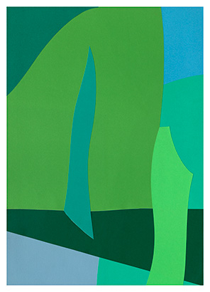 Image of Grøn 2 af PaperArt