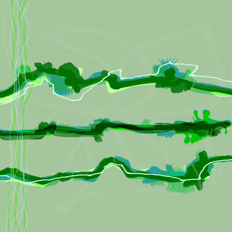 Image of Green Wonder No. 3 af Brisingamen Studio