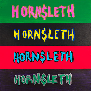 Billede af Four Logos No. 5 af Hornsleth