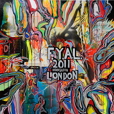 Billede af FYAL London af Hornsleth