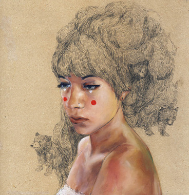 Image of Bears in hair af Charmaine Olivia