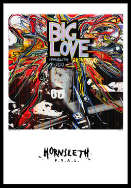Image of Big Love F1 af Hornsleth Print i glas og ramme 50x70 cm