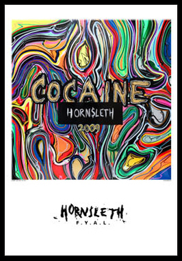 Billede af Cocaine af Hornsleth, 230g Fine Art papir, 50x70 cm