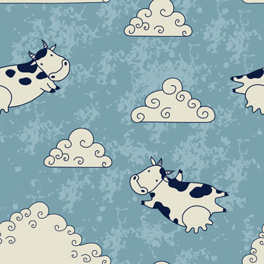 Billede af Flying Cows af Illux Kids