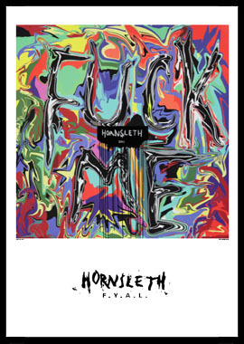 Billede af Fuck you af Hornsleth, 230g Fine Art papir, 50x70 cm