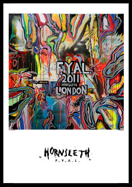 Billede af FYAL London af Hornsleth, 230g Fine Art papir, 50x70 cm