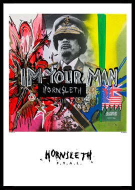 Se Im your man af Hornsleth, 230g Fine Art papir, 50x70 cm hos Illux.dk