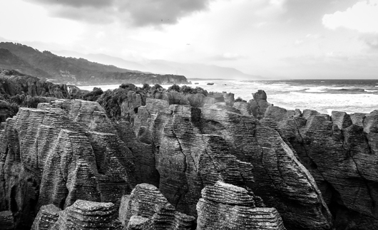 Image of Pancake Rocks af Rasmus Bendixsen