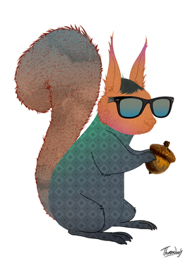 Image of Squirrel af ThomasWoody