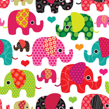 Billede af Sweet elephants af Illux Kids