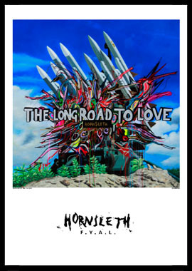 Billede af The long road af Hornsleth, 230g Fine Art papir, 50x70 cm