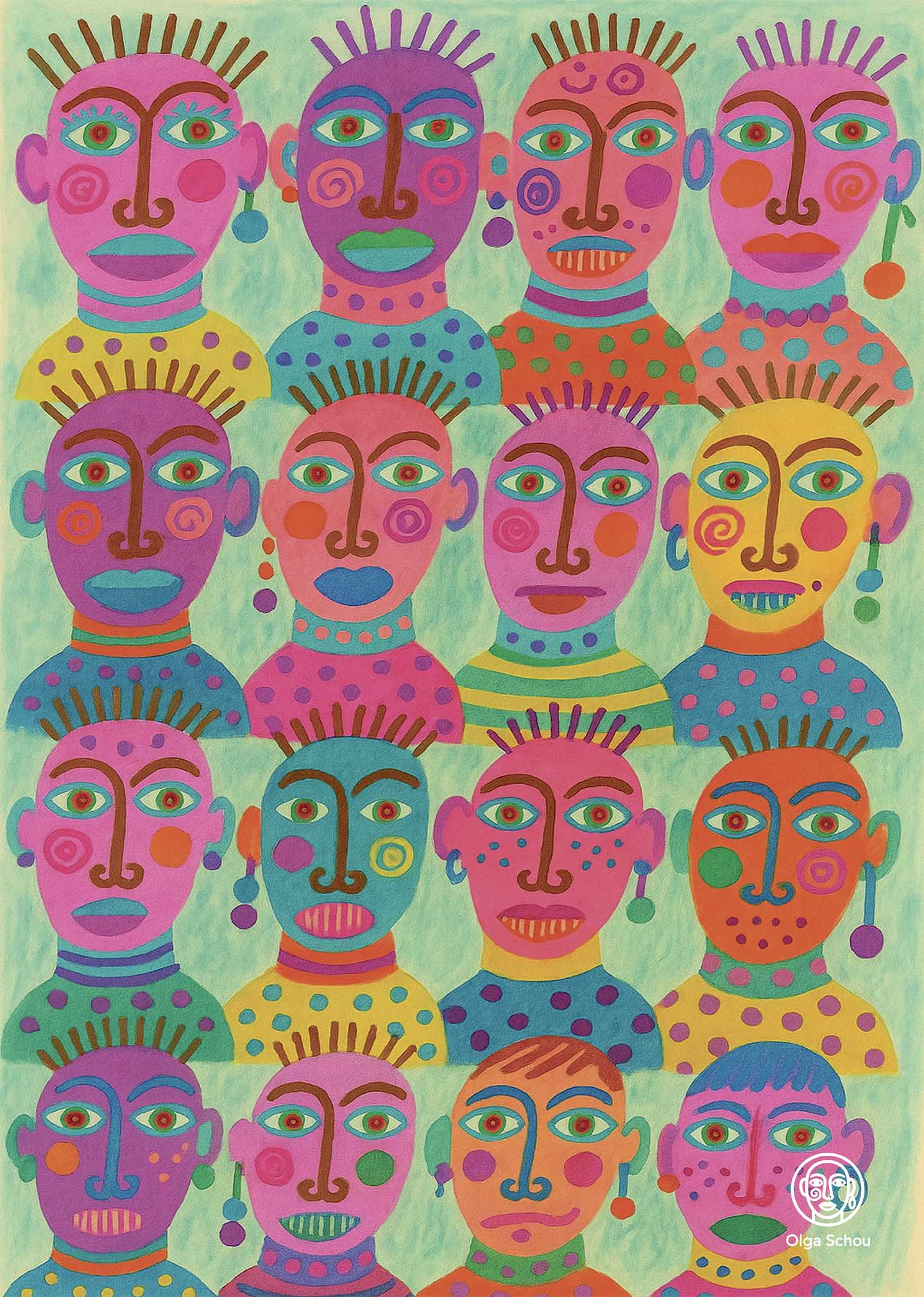 Among us af Olga Schou