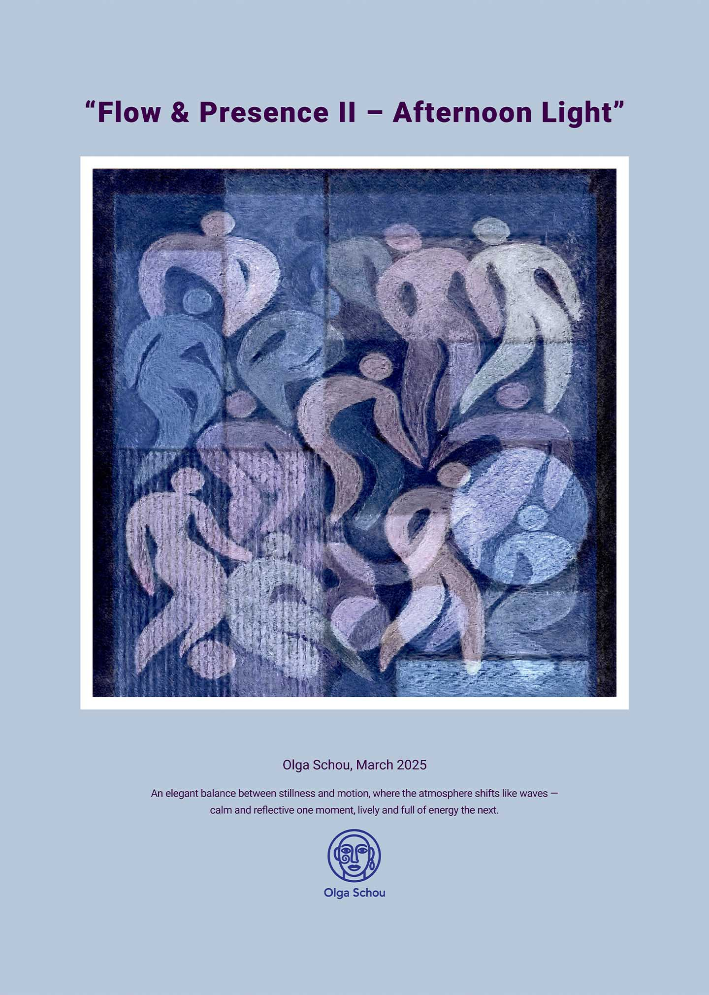 Flow & Presence II Afternoon Light af Olga Schou