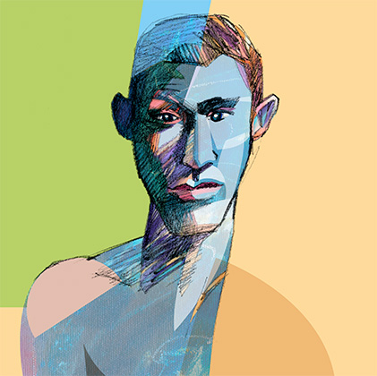 Image of Imaginary Portrait af Nils Henrik Pedersen
