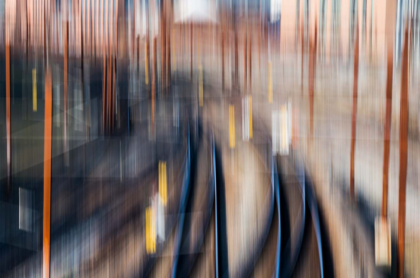 Train Lines af Klint fotografi