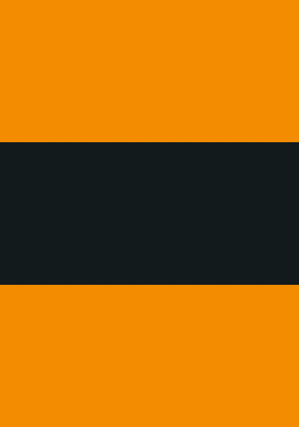 11: Lakridskonfekt - Orange og sort af Ten Valleys
