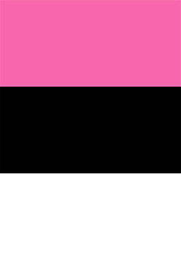 Image of Lakridskonfekt - Pink sort og hvid af Ten Valleys