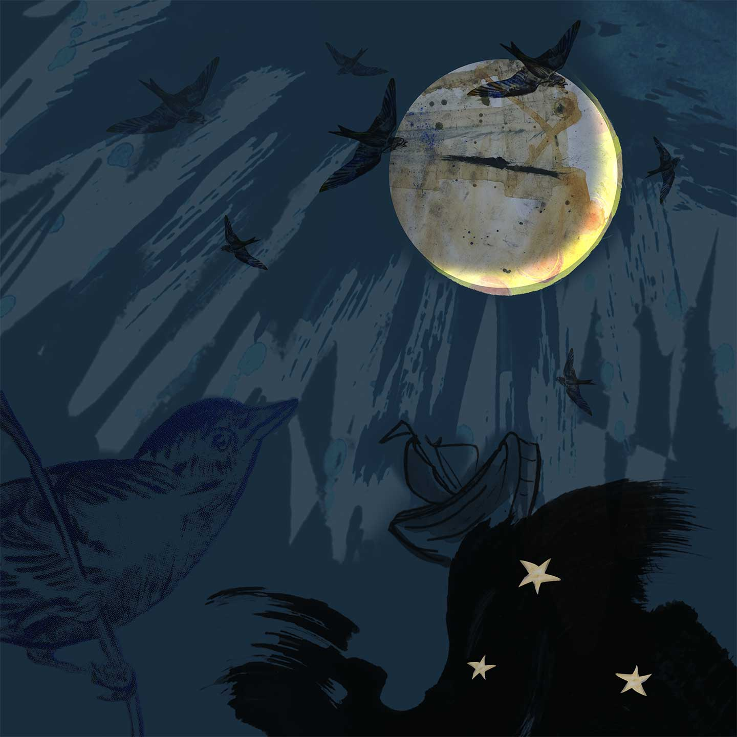 Køb Lille skib III af Anne Marie Johansen - Pris 250.00 kr.