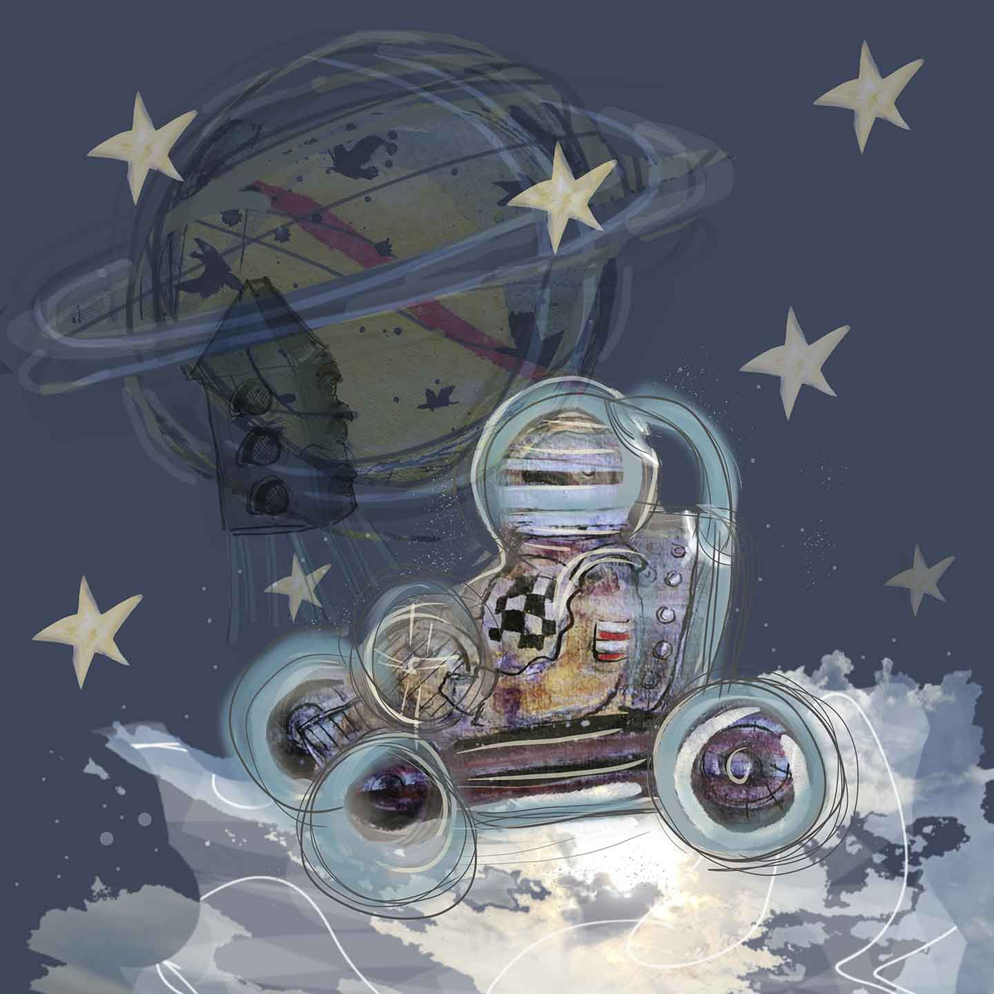 Køb Mooncar III af Anne Marie Johansen - Pris 250.00 kr. Køb Mooncar III af Anne Marie Johansen - Pris 250.00 kr.