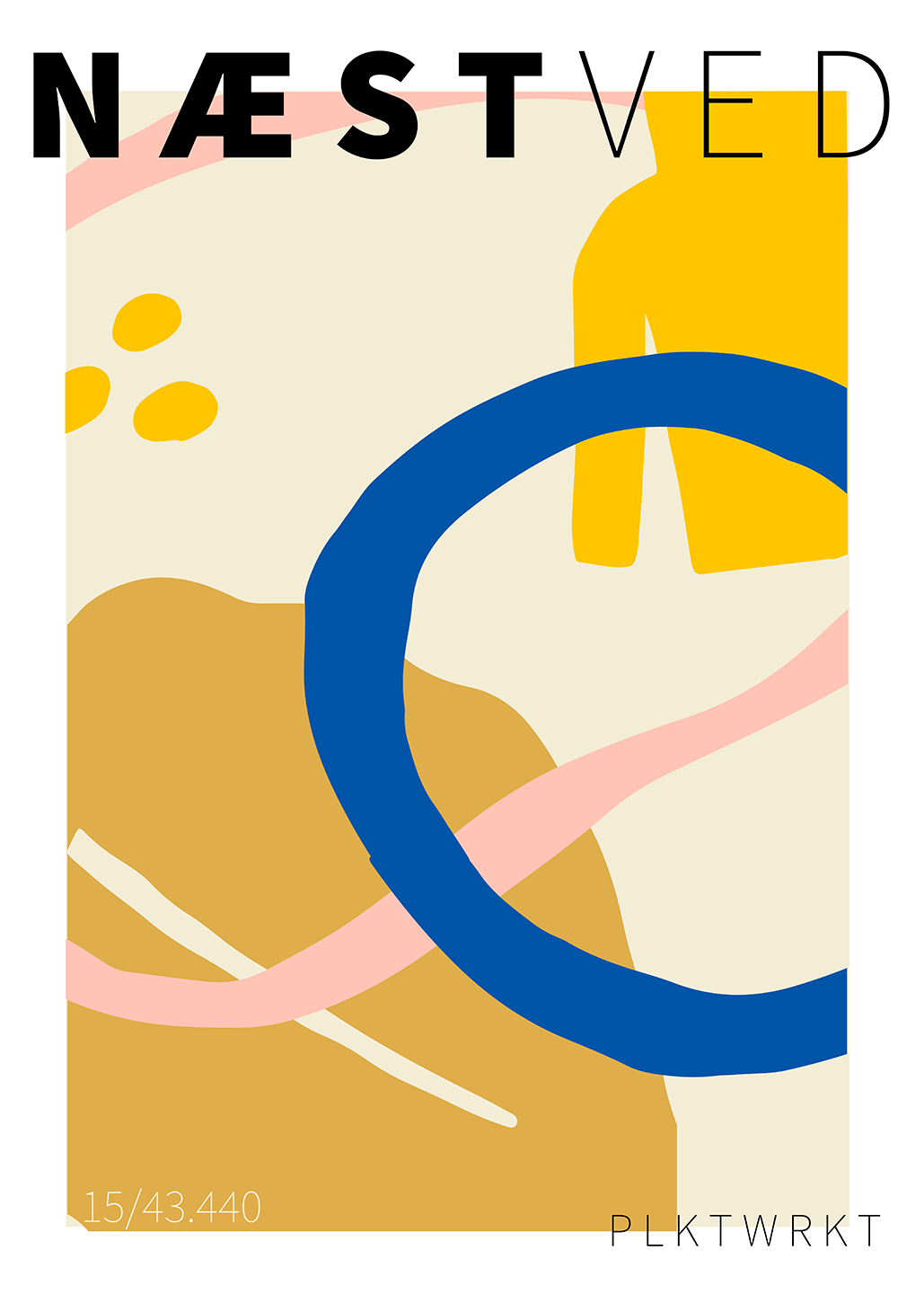 Køb Næstved af Plakatwerket - Pris 189.00 kr.