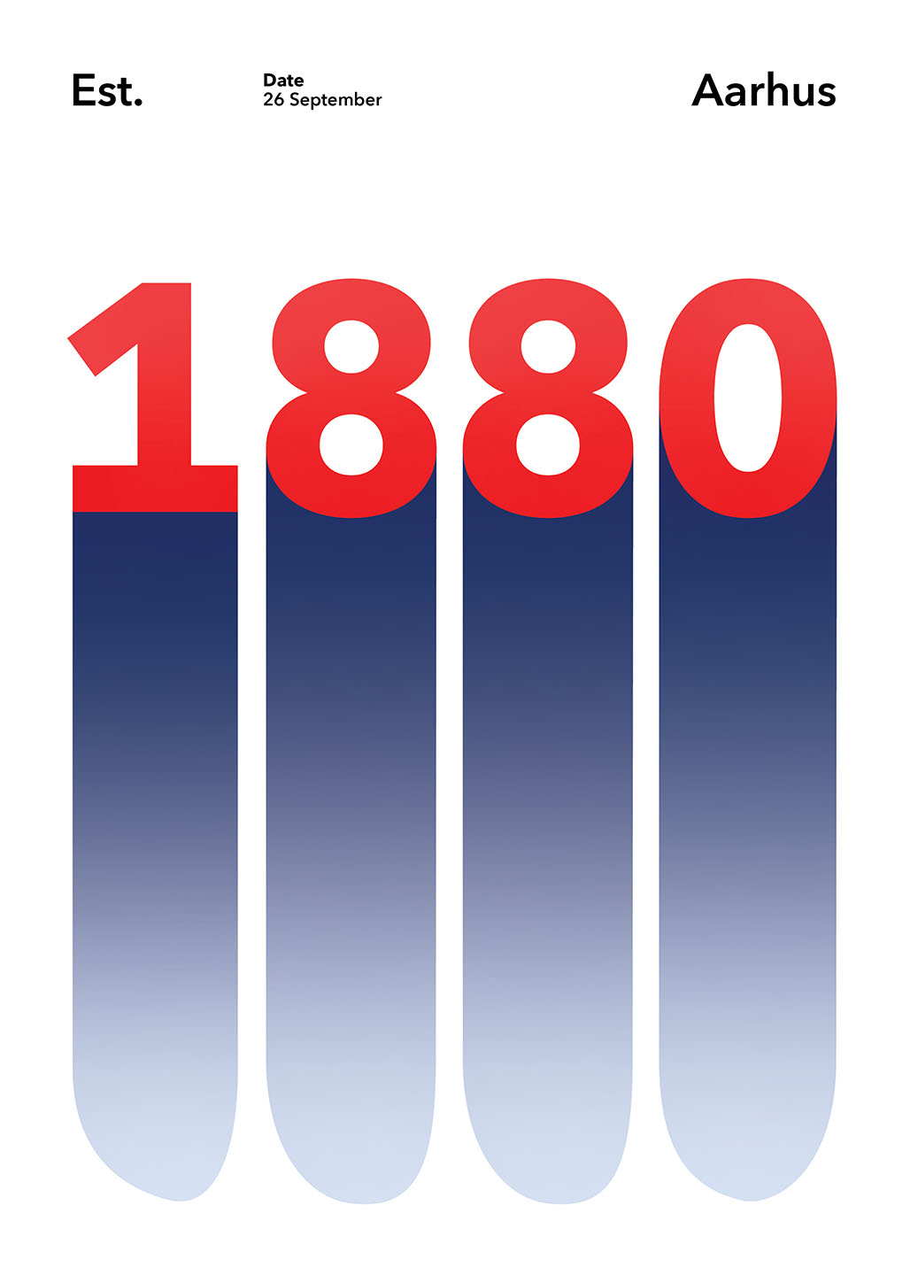 Aarhus - 1880 af Olé Olé