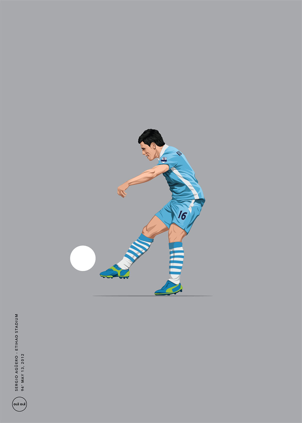 Køb 94â - 13 May, 2012 - Sergio Aguero af Olé Olé - Pris 246.00 kr. Køb 94â - 13 May, 2012 - Sergio Aguero af Olé Olé - Pris 246.00 kr.