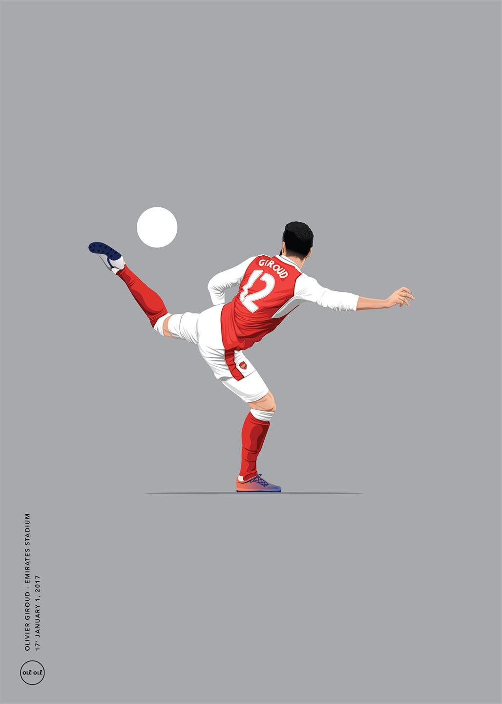 Køb 17â - 1 January, 2017 - Olivier Giroud af Olé Olé - Pris 246.00 kr. Køb 17â - 1 January, 2017 - Olivier Giroud af Olé Olé - Pris 246.00 kr.