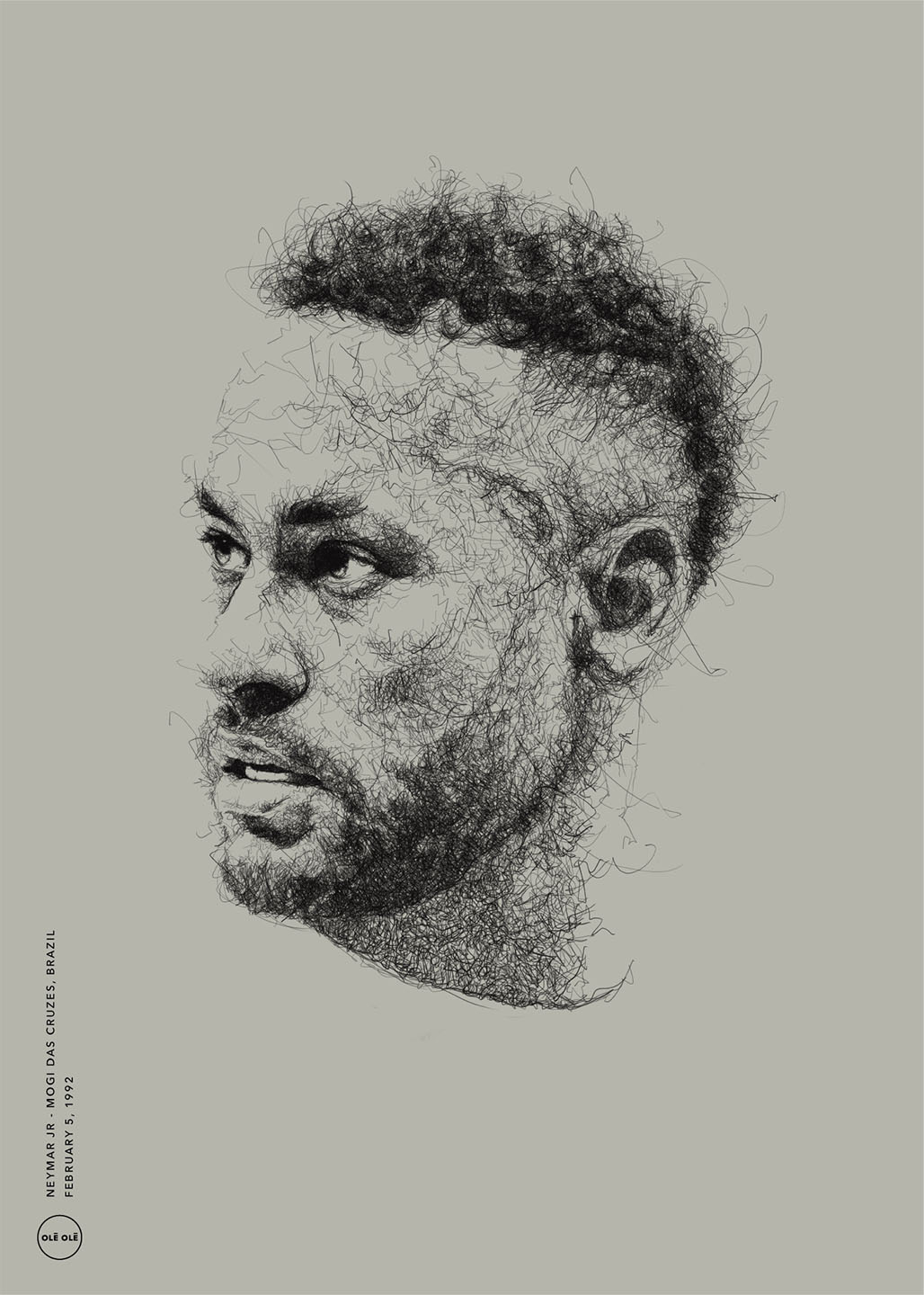 Køb Icons  -  Neymar Jr. af Olé Olé - Pris 246.00 kr.