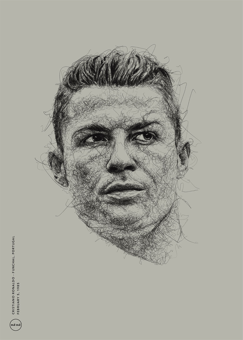 Køb Icons  -  Cristiano Ronaldo af Olé Olé - Pris 246.00 kr.