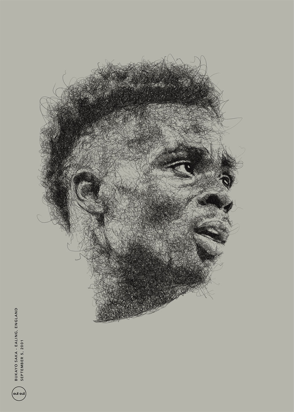 Køb Icons  -  Bukayo Saka af Olé Olé - Pris 246.00 kr.