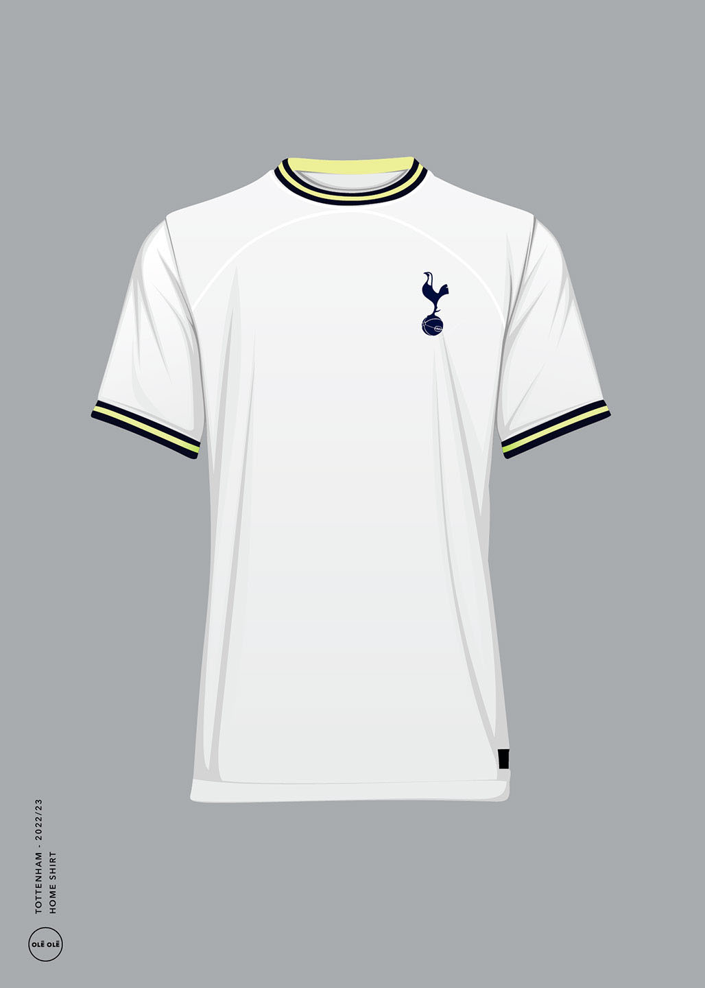 Tottenham - Home Shirt 2022/23 af Olé Olé